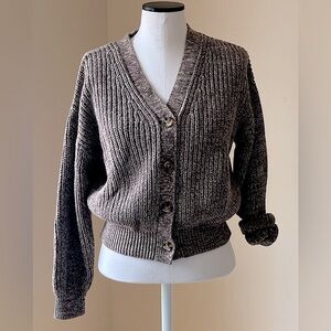 NWT Gap Kids Brown Marled Cardigan Sweater, XXL. Original retail $55.